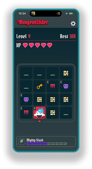 Dungeon Slider gameplay screenshot